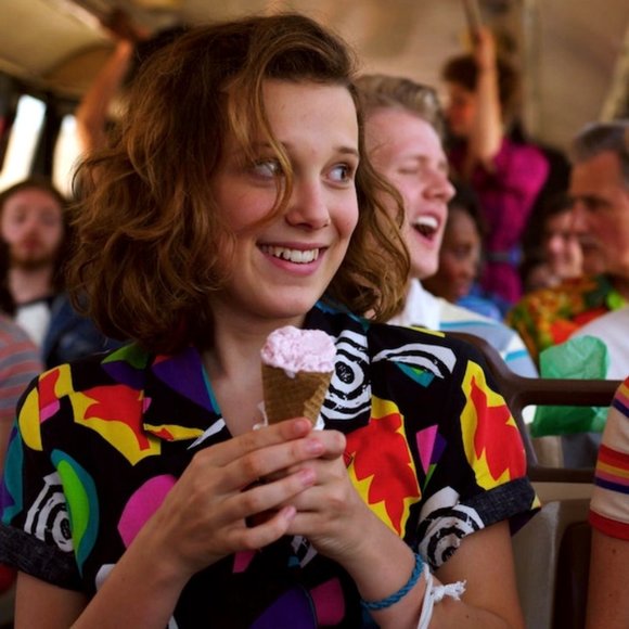 NWT Target x Stranger Things Short Sleeve Romper ASO Eleven - Picture 7 of 9